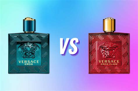 difference between versace eros and eros flame